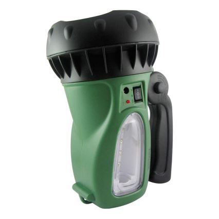 LED Nabíjecí svítilna LED/1W zelená