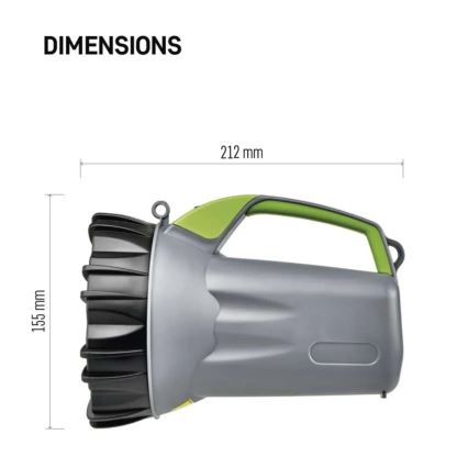 LED Nabíjecí svítilna LED/3,7V 4000 mAh