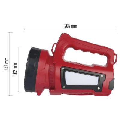 LED Nabíjecí svítilna LED/3,7V IP44 1000 lm 15000mAh