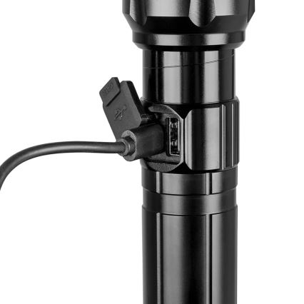 LED Stmívatelná nabíjecí svítilna s funkcí powerbanky LED/30W/5V IPX5 1060 lm 5000 mAh