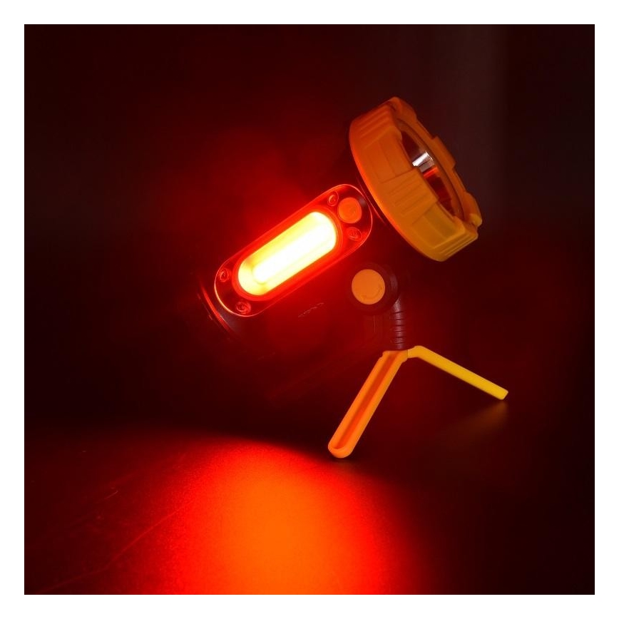 LED Nabíjecí svítilna LED/5W/4000mAh + LED/3W
