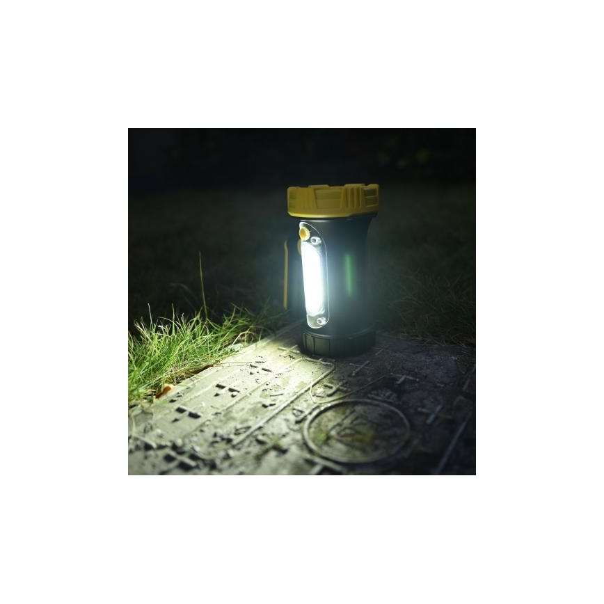 LED Nabíjecí svítilna LED/5W/4000mAh + LED/3W