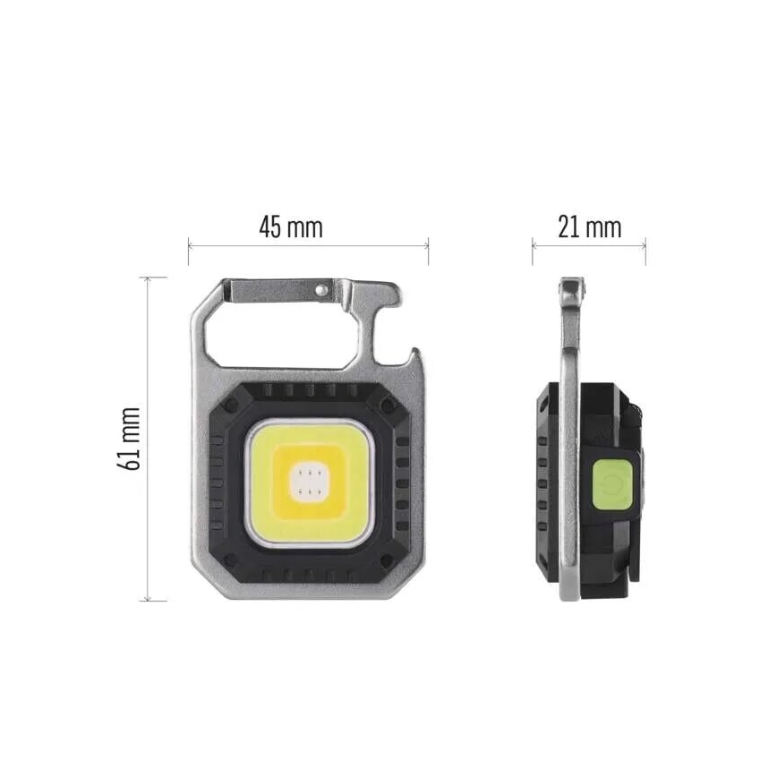 LED Nabíjecí svítilna LED/USB/3,7V 750 lm 500 mAh