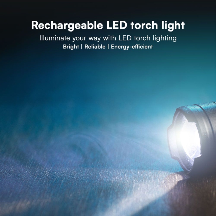 LED Nabíjecí svítilna USB LED/10W/5V IP54 2000 mAh 1000 lm