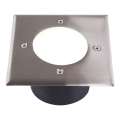LED Nájezdové svítidlo MIVO LED/3W/230V 12x12 cm IP67 matný chrom