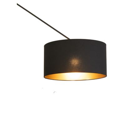 LED Nastavitelný lustr na tyči GORTA 1xE27/60W/230V černá/zlatá