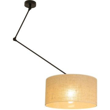 LED Nastavitelný lustr na tyči GORTA 1xE27/60W/230V juta