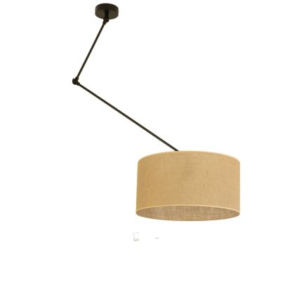 LED Nastavitelný lustr na tyči GORTA 1xE27/60W/230V juta