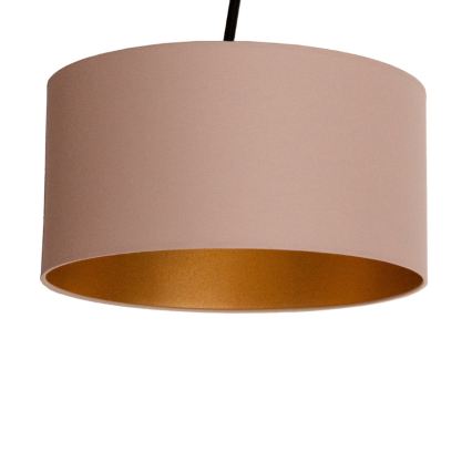 LED Nastavitelný přisazený lustr VENICE 1xE27/60W/230V béžová/zlatá