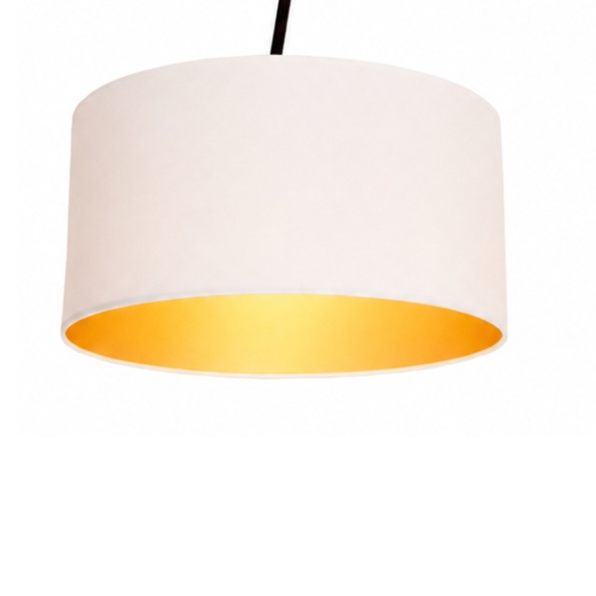 LED Nastavitelný přisazený lustr VENICE 1xE27/60W/230V bílá/zlatá