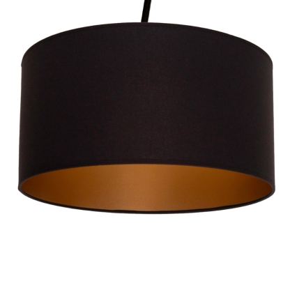 LED Nastavitelný přisazený lustr VENICE 1xE27/60W/230V černá/zlatá