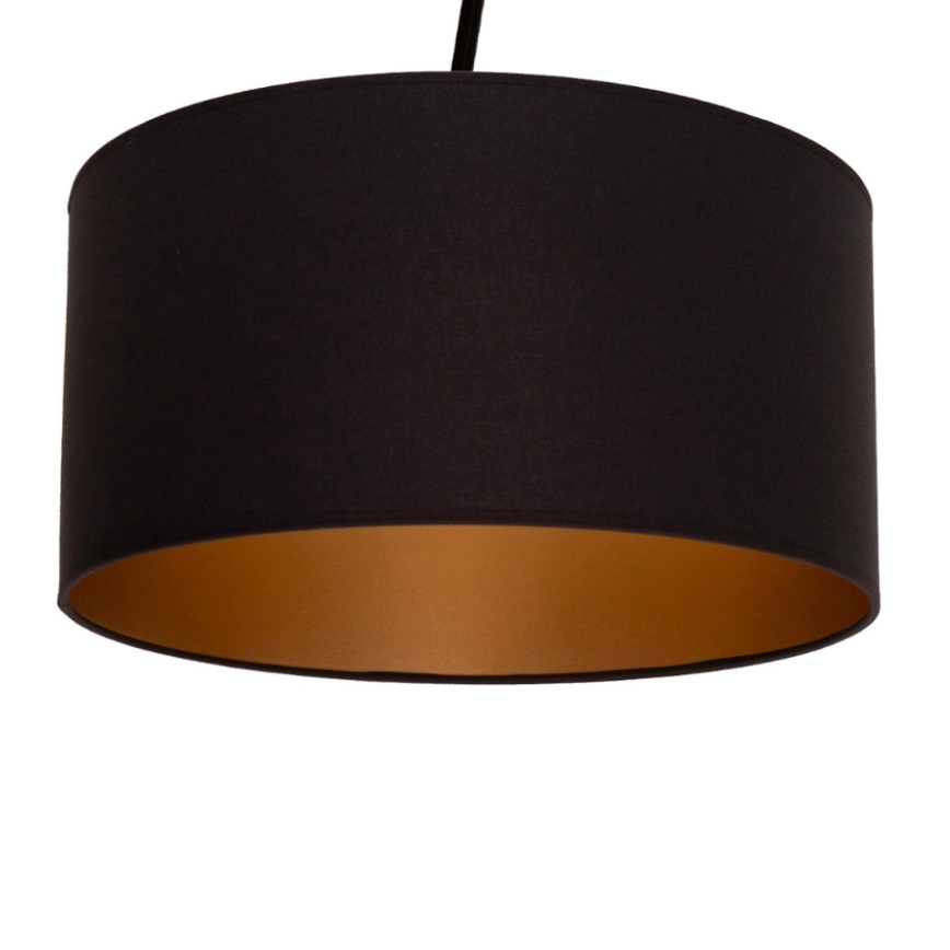 LED Nastavitelný přisazený lustr VENICE 1xE27/60W/230V černá/zlatá