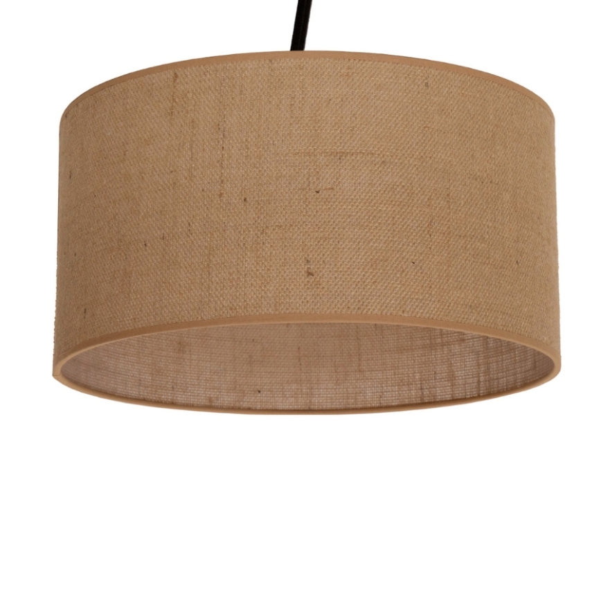 LED Nastavitelný přisazený lustr VENICE 1xE27/60W/230V juta