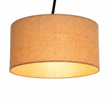 LED Nastavitelný přisazený lustr VENICE 1xE27/60W/230V juta