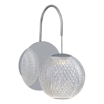 LED Nástěnná lampa CREMONA LED/5W/230V 3000K matný chrom