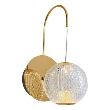 LED Nástěnná lampa CREMONA LED/5W/230V 3000K zlatá