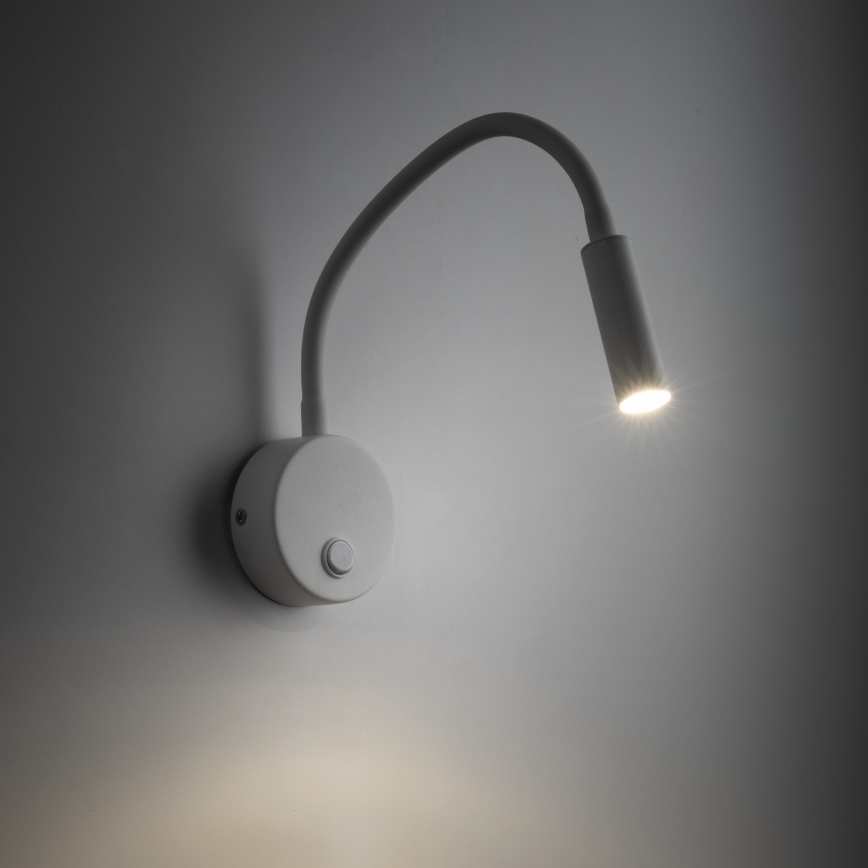 LED Nástěnná lampa LAGOS 1xG9/3W/230V 4000K bílá