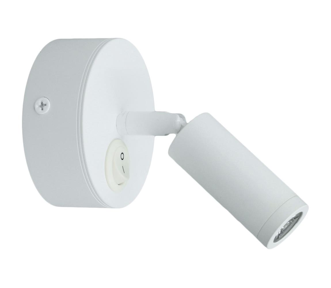 Eurolamp LED Nástěnné bodové svítidlo ARISTON LED/3W/230V 3000K bílá EU0088
