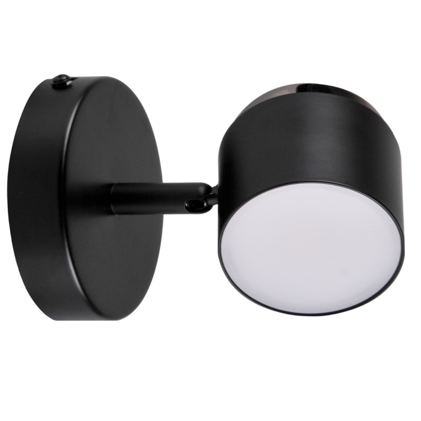 LED Nástěnné bodové svítidlo KUBIK LED/4,2W/230V černá