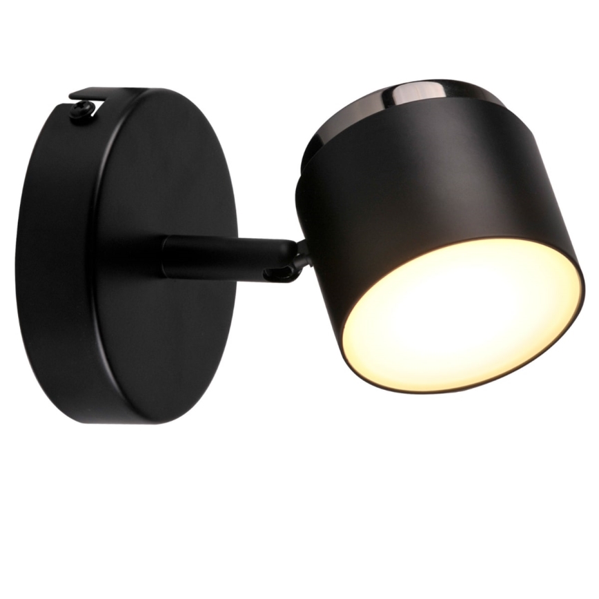 LED Nástěnné bodové svítidlo KUBIK LED/4,2W/230V černá
