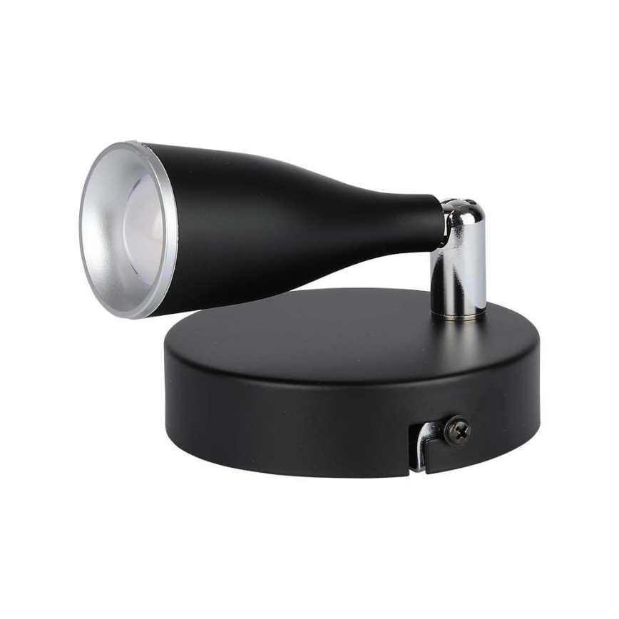 LED Nástěnné bodové svítidlo LED/4,5W/230V 3000K černá