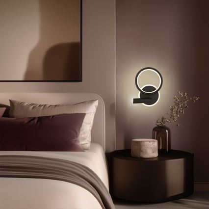 LED Nástěnné bodové svítidlo MONET LED/16W/230V černá