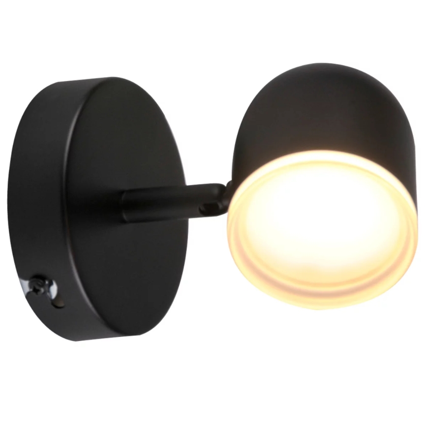 LED Nástěnné bodové svítidlo RAWI LED/4,2W/230V černá