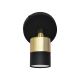 LED Nástěnné bodové svítidlo TUBSSON 1xGU10/6,5W/230V černá/zlatá