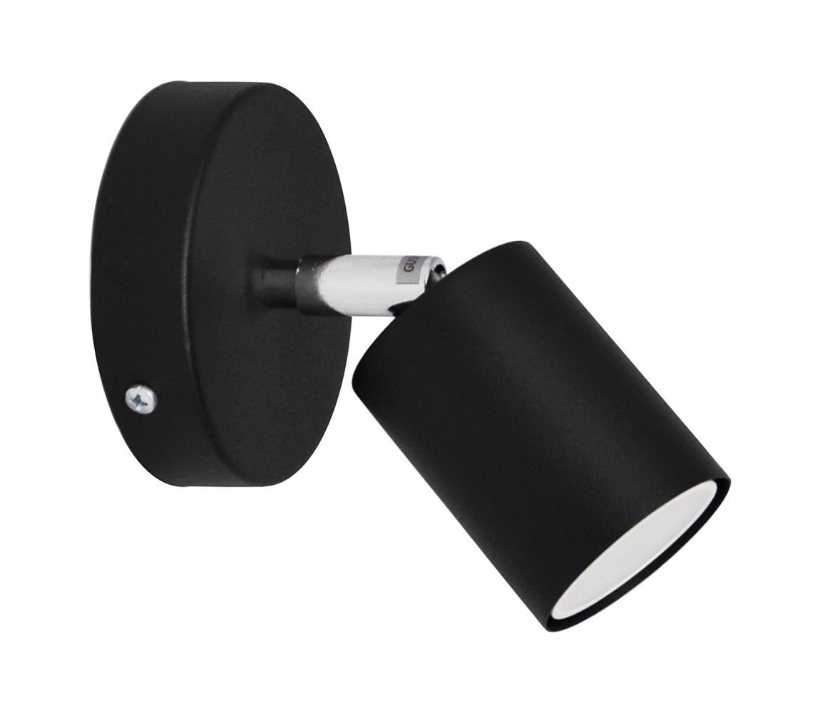 Helam LED Nástěnné bodové svítidlo TUNE 1xGU10/6,5W/230V černá HE1398