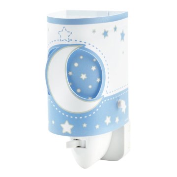 LED Nástěnné dětské svítidlo BLUE MOON 1xE14/0,5W LED LED Nástěnné dětské svítidlo BLUE MOON 1xE14/0,5W LED