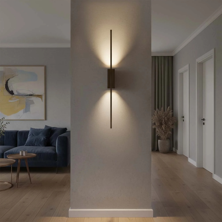 LED Nástěnné svítidlo AISHA LED/12W/230V 4000K černá