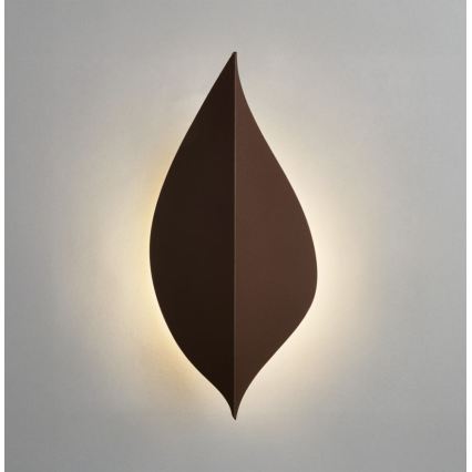LED Nástěnné svítidlo AMALFI LED/10W/230V hnědá