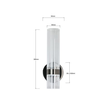 LED Nástěnné svítidlo AMBIENTE LED/6W/230V 3000/4000/6000K černá