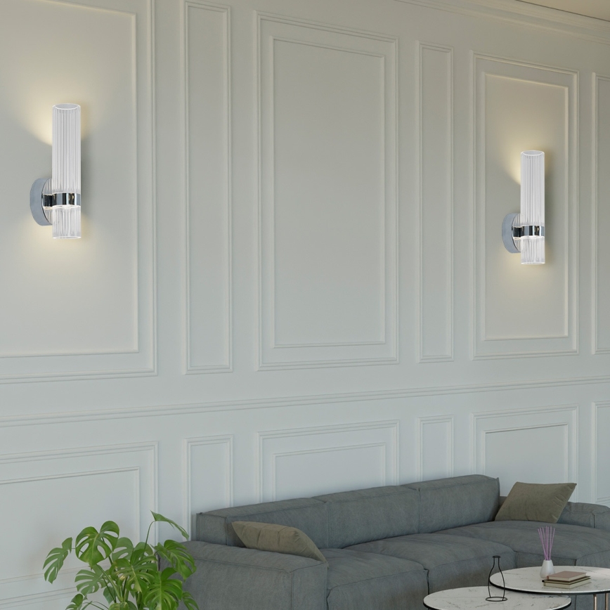 LED Nástěnné svítidlo AMBIENTE LED/6W/230V 3000/4000/6000K lesklý chrom