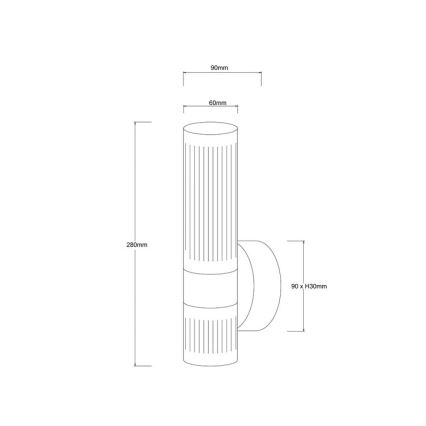LED Nástěnné svítidlo AMBIENTE LED/6W/230V 3000/4000/6000K zlatá