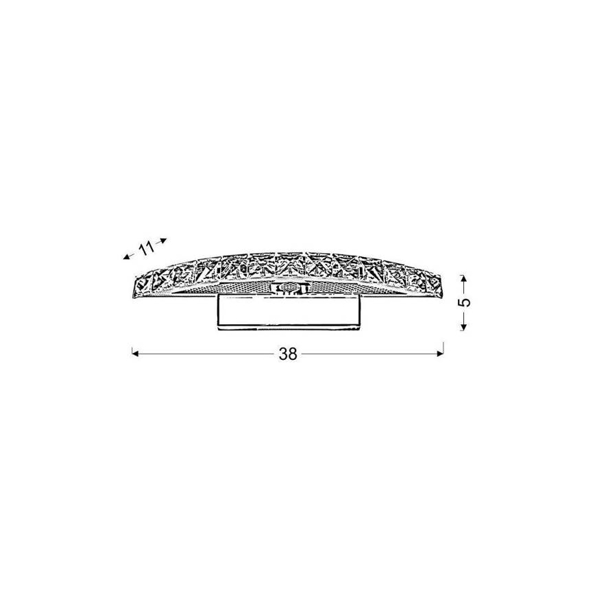 LED Nástěnné svítidlo ARANDE LED/8W/230V