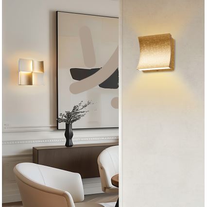 LED Nástěnné svítidlo ARIELLA LED/24W/230V zlatá