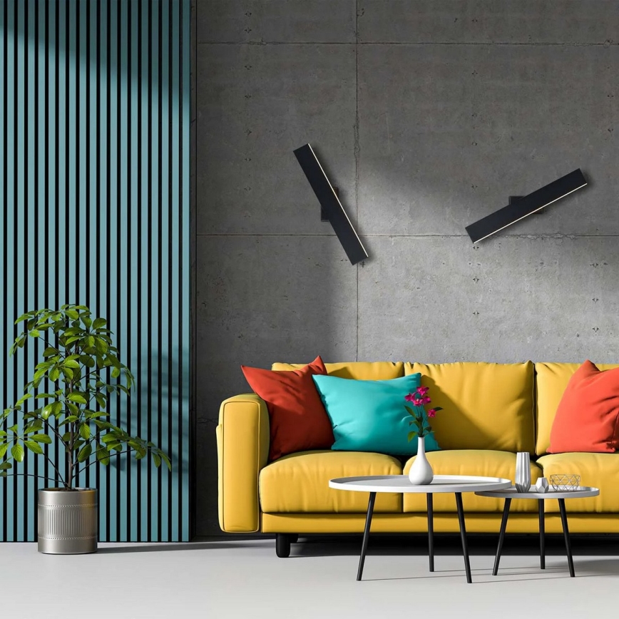 LED Nástěnné svítidlo BERNADETTA LED/10W/230V 4000K černá