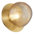 LED Nástěnné svítidlo BOLLA LED/3W/230V zlatá/kouřová béžová