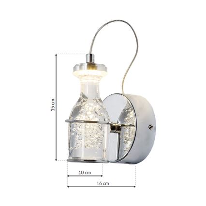 LED Nástěnné svítidlo BOTTLE LED/5W/230V