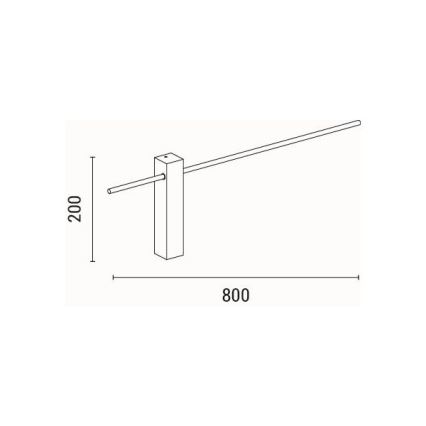 LED Nástěnné svítidlo CLIO LED/10W/230V 3000K