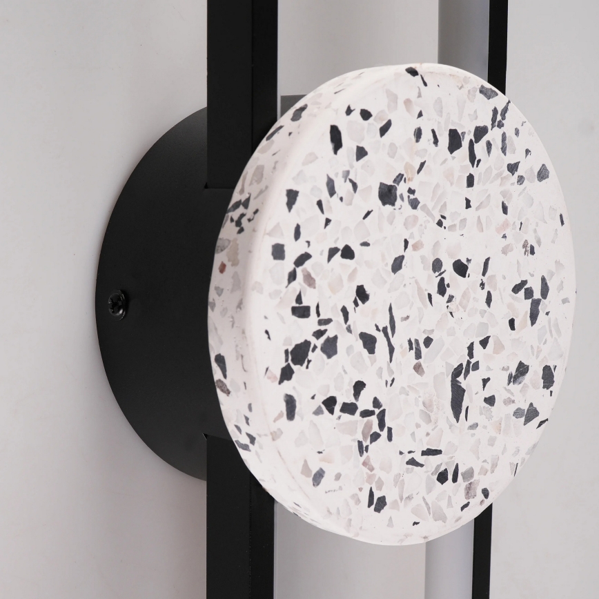 LED Nástěnné svítidlo FLORENTYNA LED/24W/230V 4000K černá/bílá