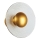 LED Nástěnné svítidlo GLAMOUR LED/9W/230V zlatá