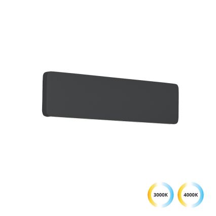 LED Nástěnné svítidlo KELDA LED/12W/230V 3000K/4000K černá