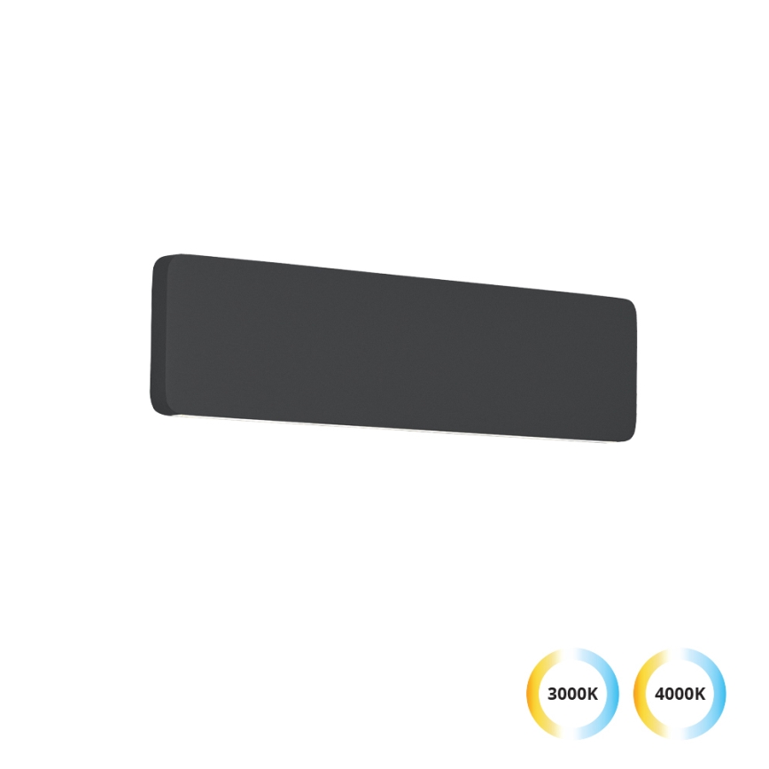 LED Nástěnné svítidlo KELDA LED/12W/230V 3000K/4000K černá