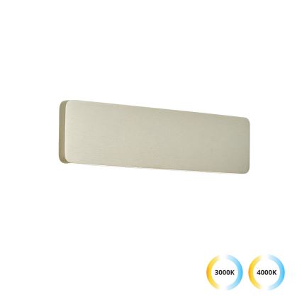 LED Nástěnné svítidlo KELDA LED/12W/230V 3000K/4000K stříbrná