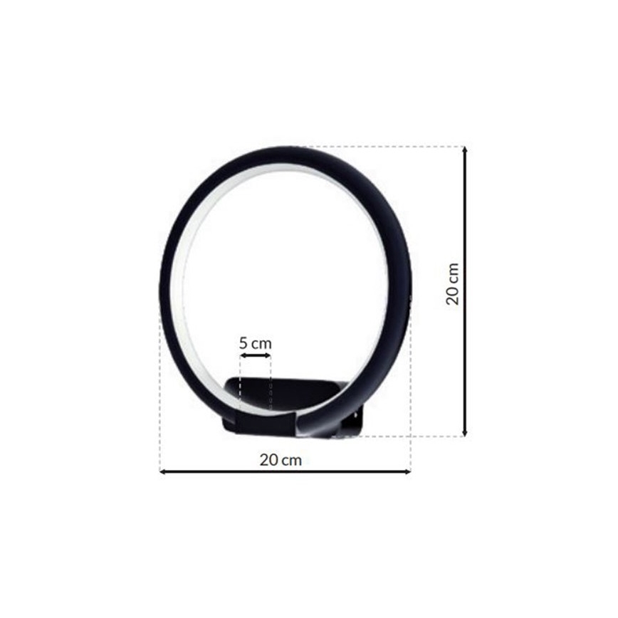 LED Nástěnné svítidlo KING 1xLED/10W/230V