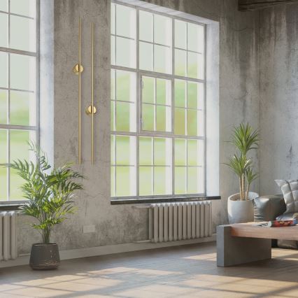 LED Nástěnné svítidlo LANA LED/12W/230V 4000K matná zlatá