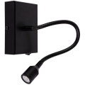 LED Nástěnné svítidlo LECTOR LED/2,5W/230V černá