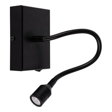 LED Nástěnné svítidlo LECTOR LED/2,5W/230V černá